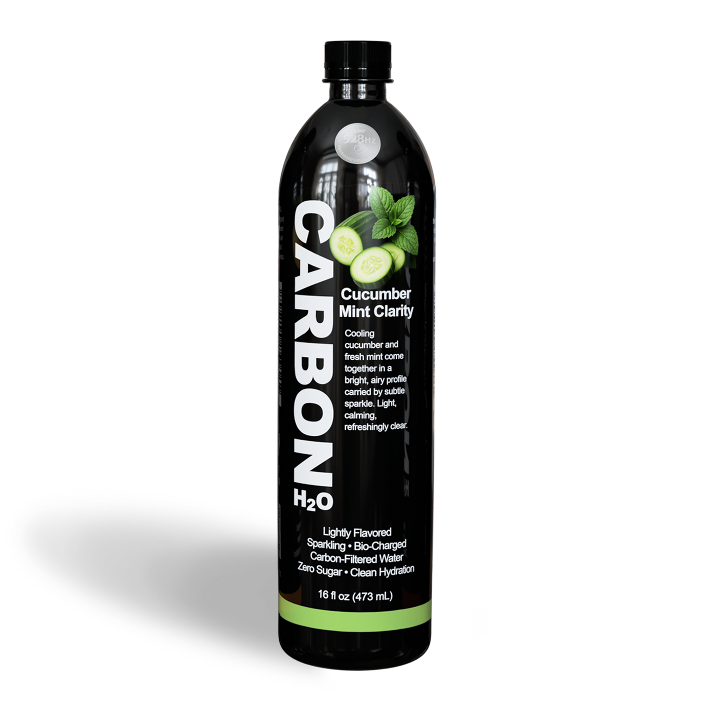 CARBON H2O - Cucumber Mint Clarity - 16 oz Bottle