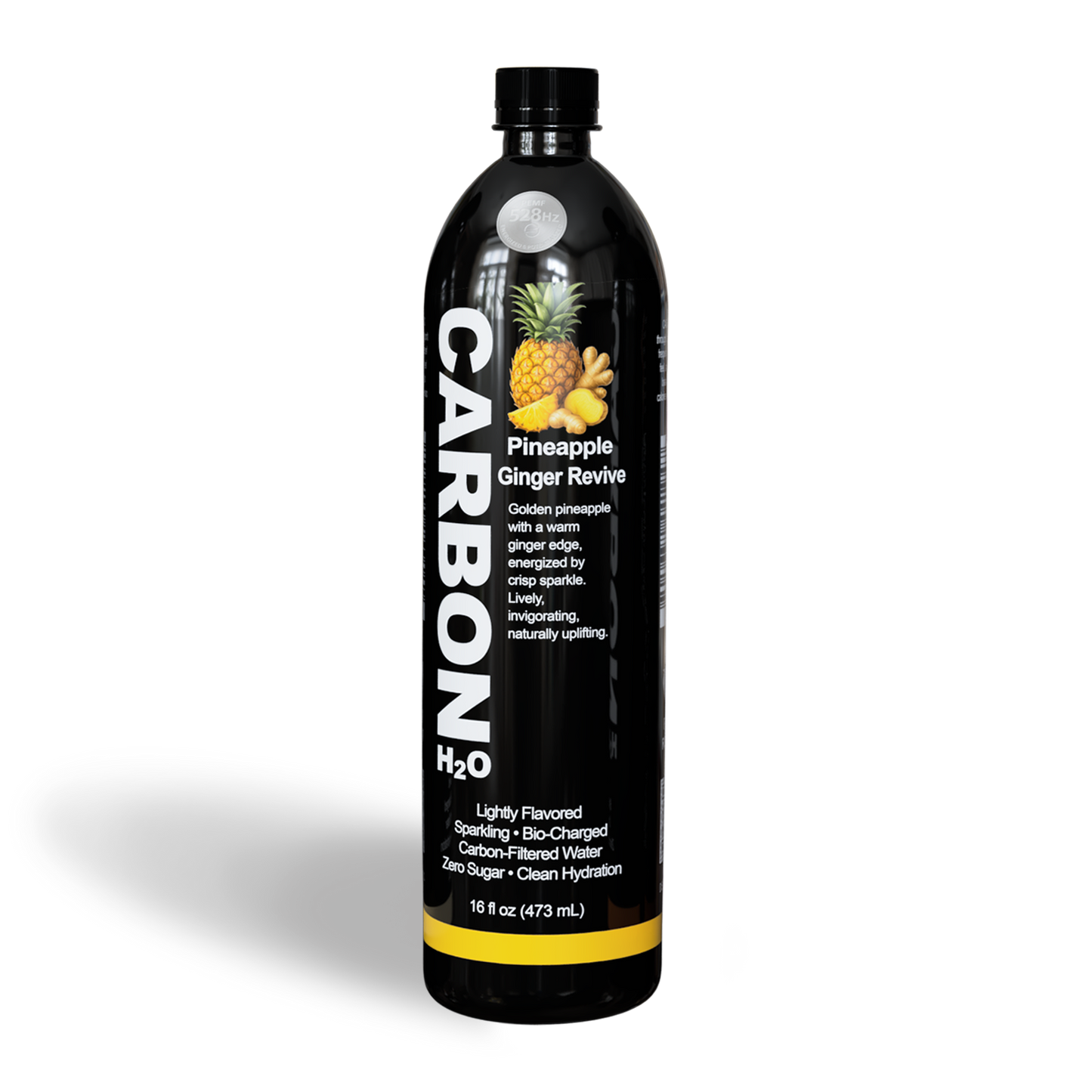 CARBON H2O - Pineapple Ginger Revive - 16 oz Bottle