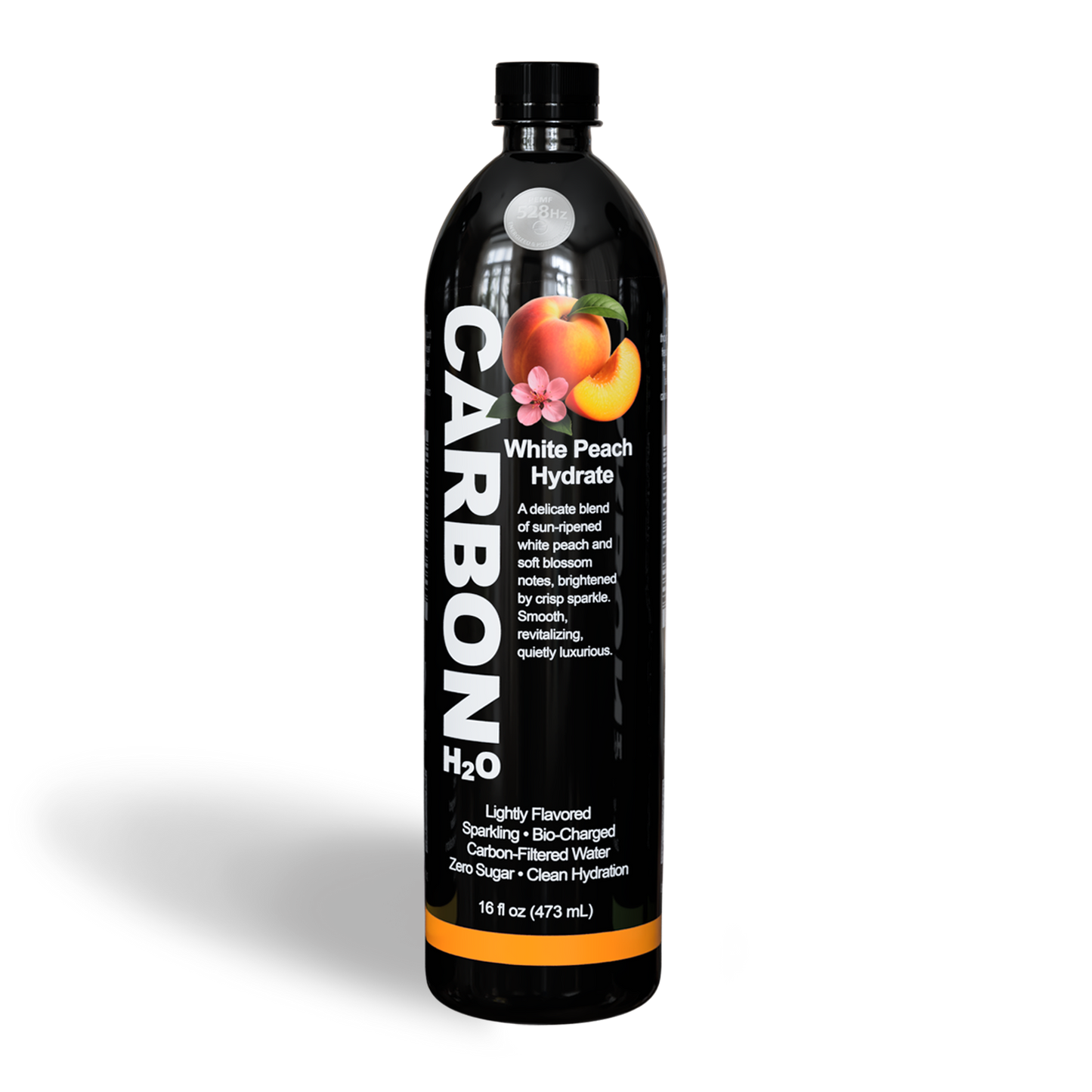CARBON H2O - White Peach Hydrate - 16 oz Bottles