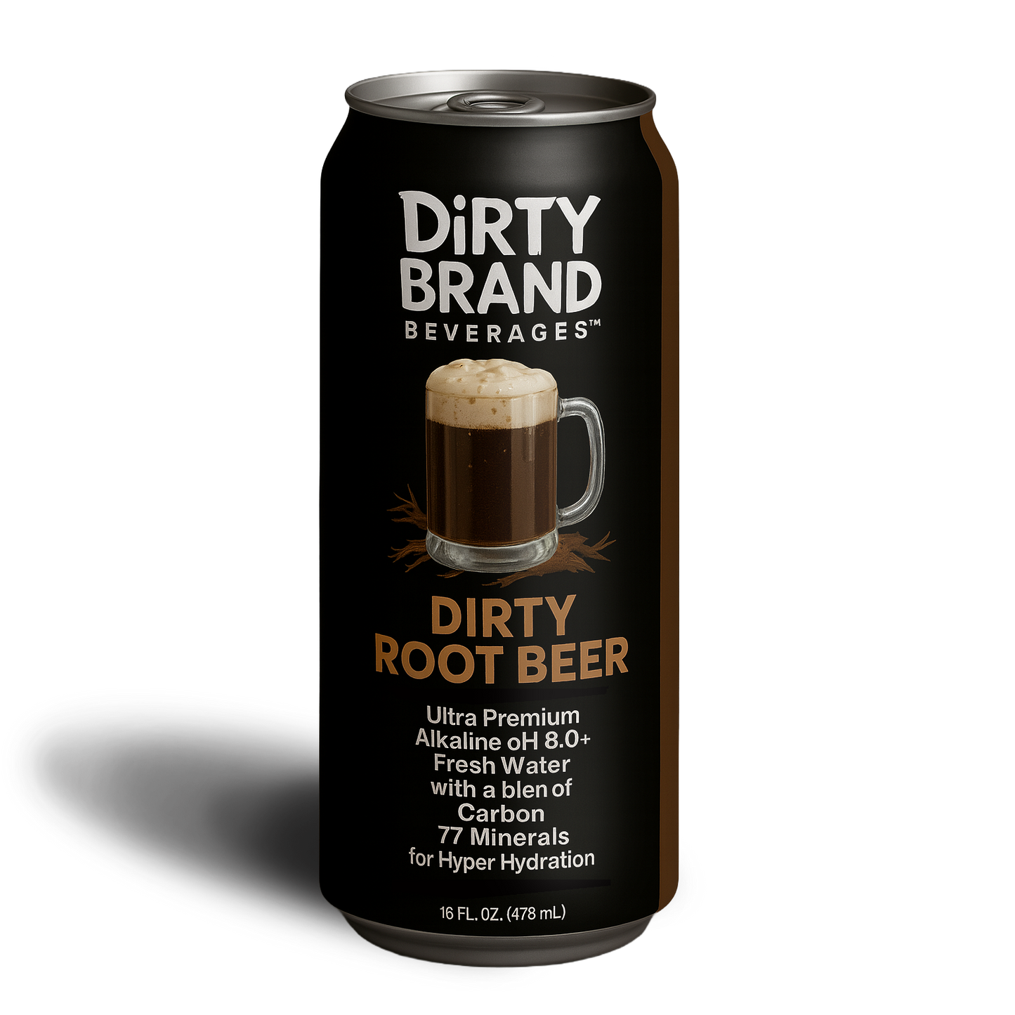 Dirty Brand – Dirty Root Beer™ (16 oz Can)