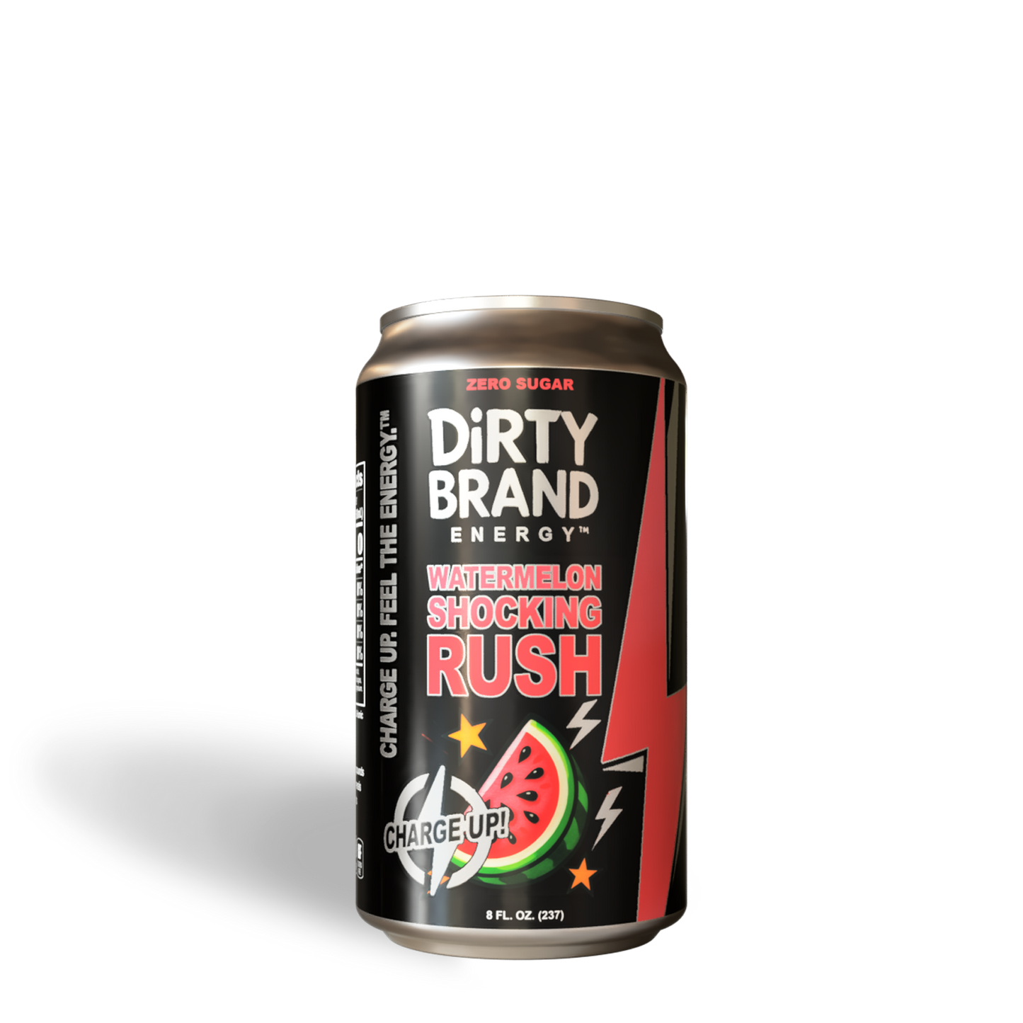 Dirty Brand Energy™ – Watermelon Shocking Rush (8 oz)