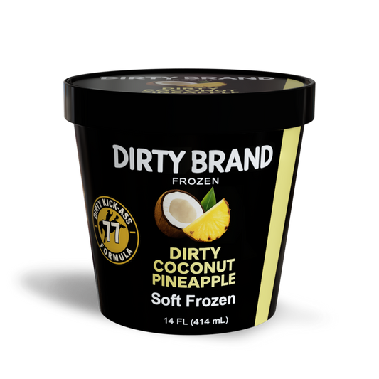 Dirty Coconut &amp; Pineapple Soft Frozen™ — 14 oz (414 mL)