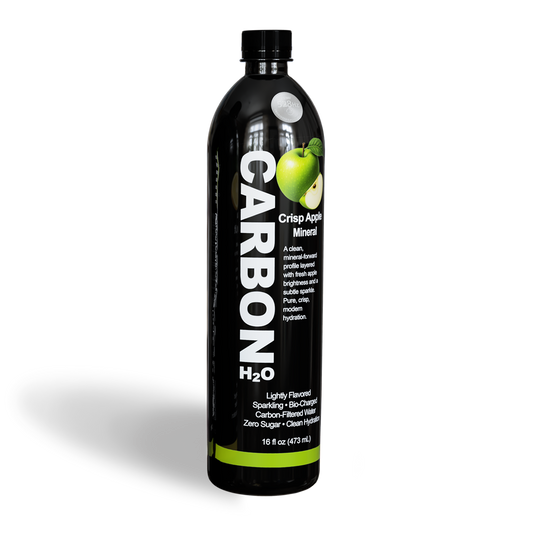 CARBON H2O - Crisp Apple Mineral - 16 oz Bottles