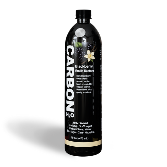 CARBON H2O - Blackberry Vanilla Restore - 12 oz Bottles
