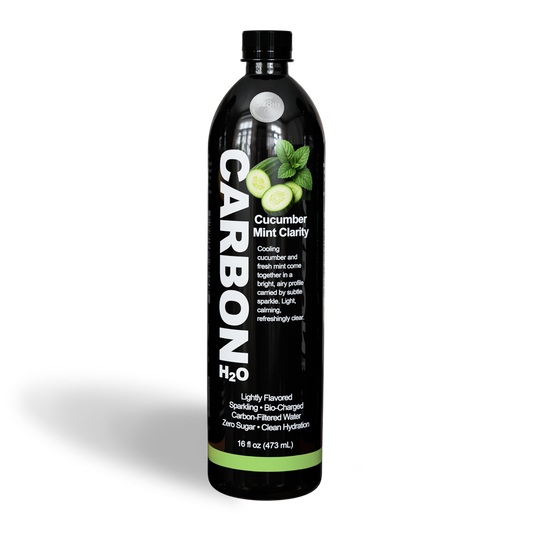 CARBON H2O - Cucumber Mint Clarity - 16 oz Bottle