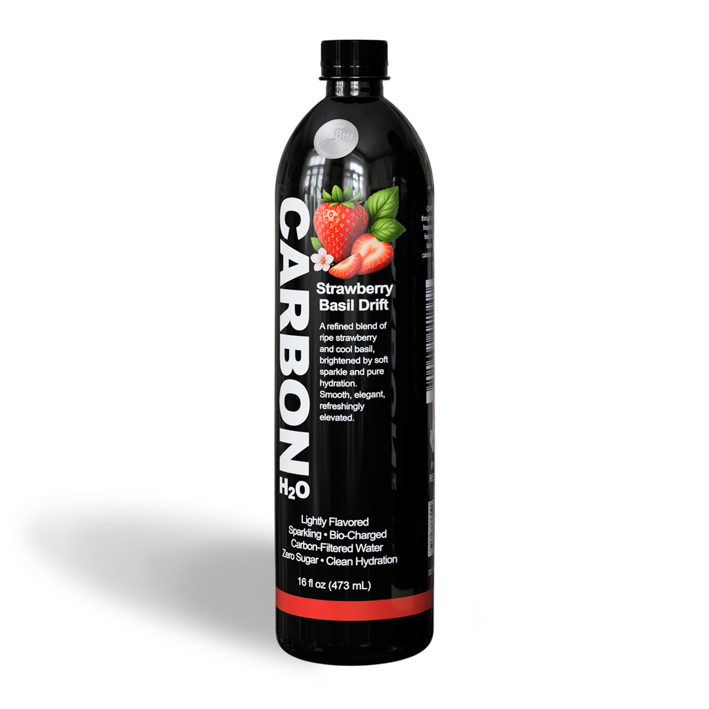 CARBON H2O - Strawberry Basil Drift - 16 oz Bottle