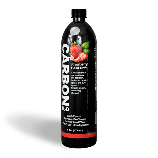 CARBON H2O - Strawberry Basil Drift - 16 oz Bottle