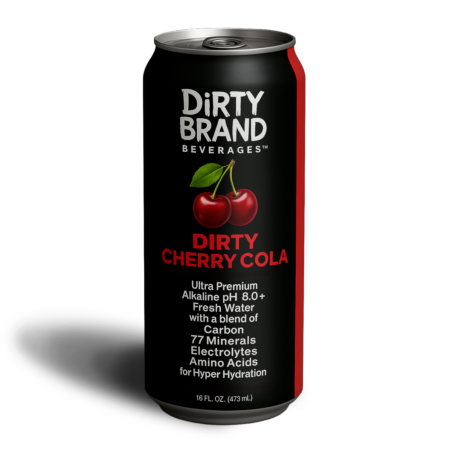 Dirty Brand – Dirty Cherry Cola™ (16 oz Can)