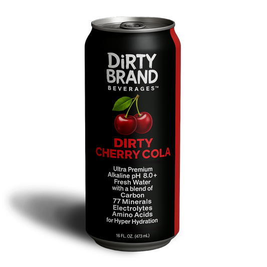 Dirty Brand – Dirty Cherry Cola™ (16 oz Can)