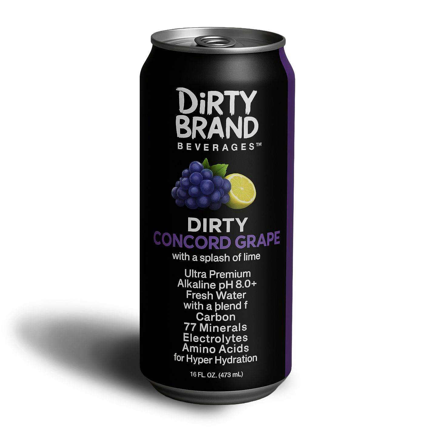 Dirty Brand – Dirty Concord Grape™ (16 oz Can)