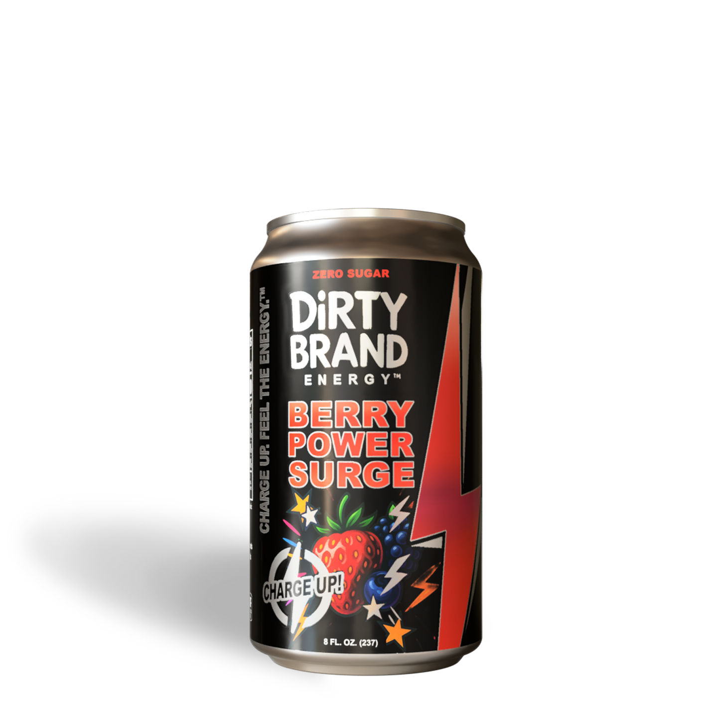 Dirty Brand Energy™ – Refresco de frutos rojos (16 oz)