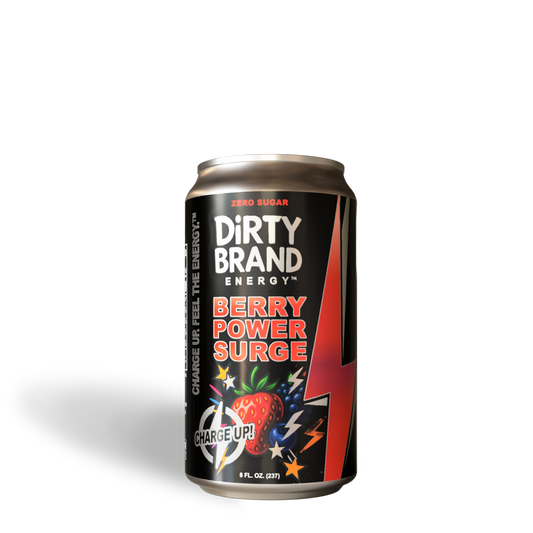 Dirty Brand Energy™ – Berry Power Surge (8 oz)