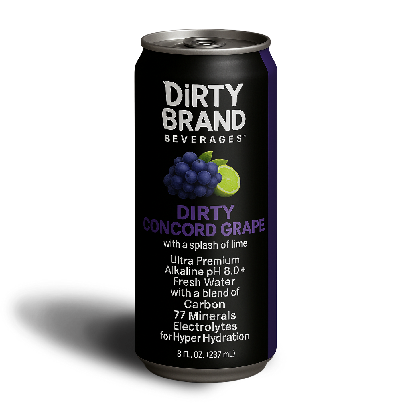 Dirty Brand – Dirty Concord Grape™ (8 oz Can)