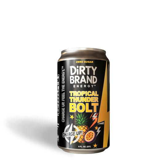 Dirty Brand Energy™ – Tropical Thunder Bolt (8 oz)