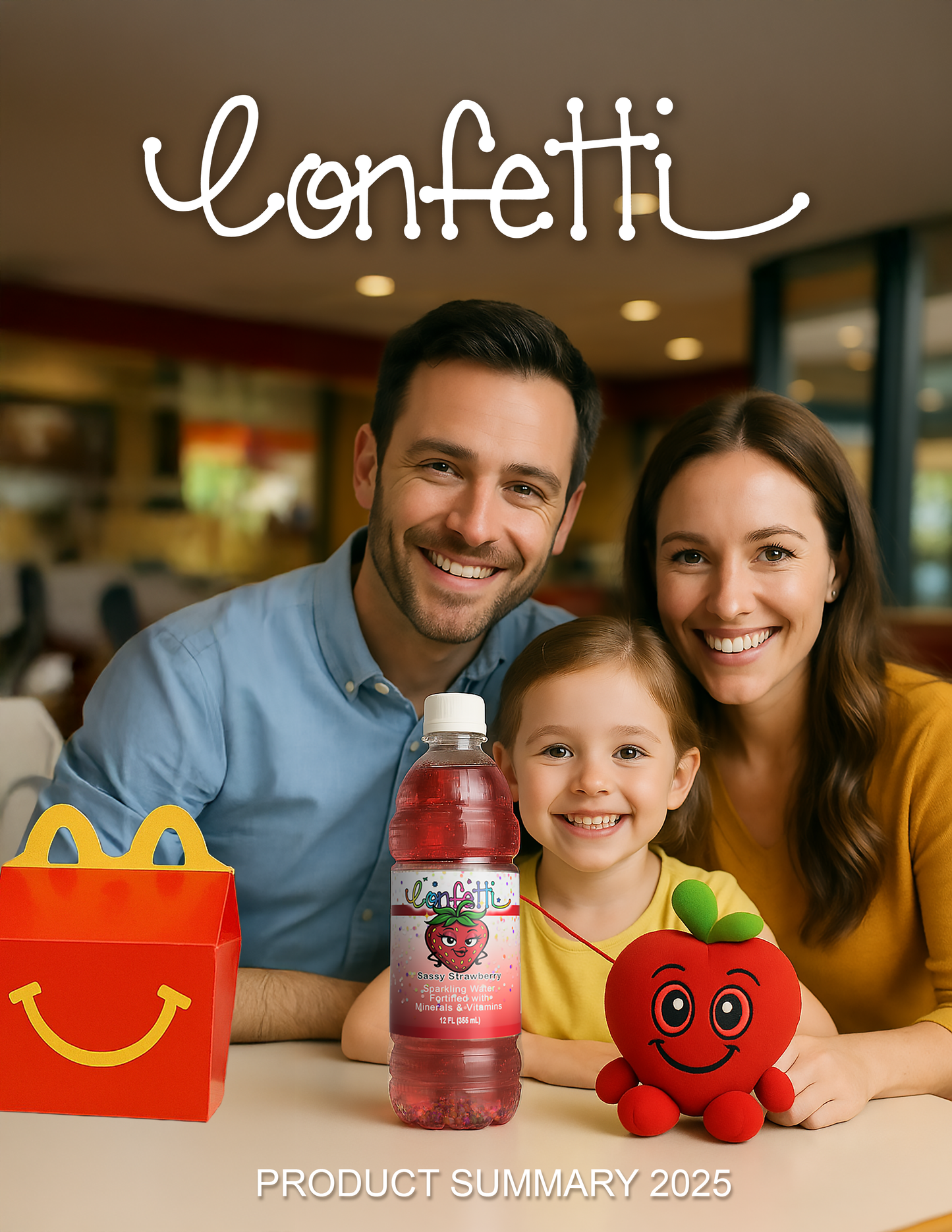 Sassy Strawberry — Sparkling Strawberry Water