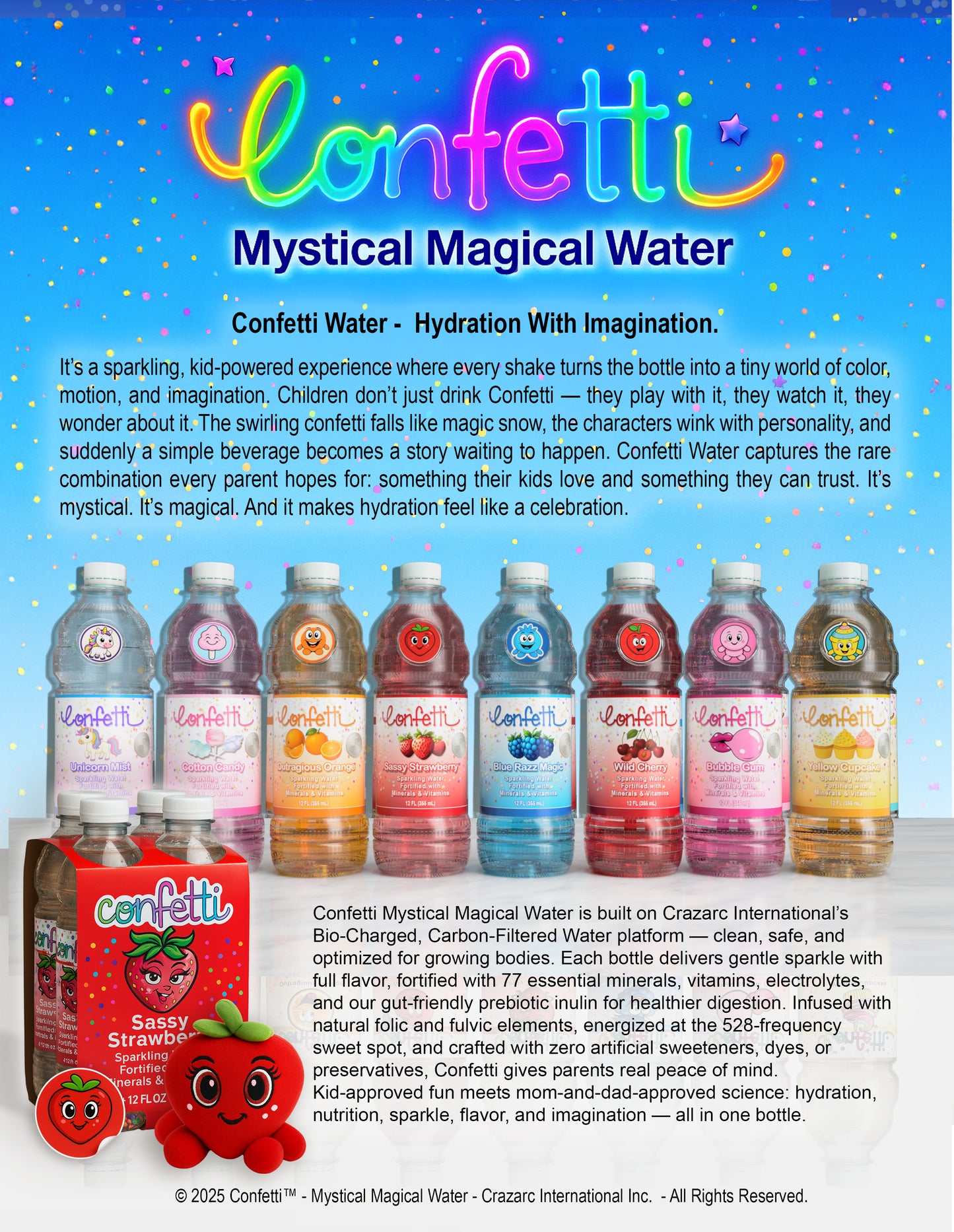 Pink Bubble Gum — Classic Bubble Gum Sparkling Water