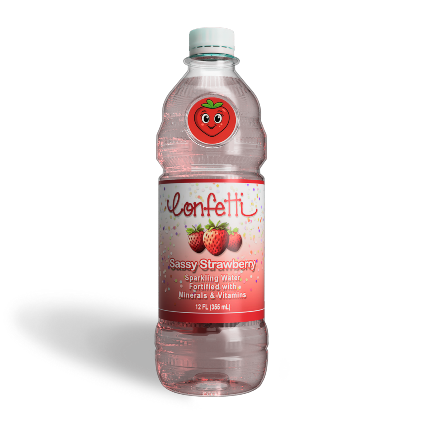 Sassy Strawberry — Sparkling Strawberry Water