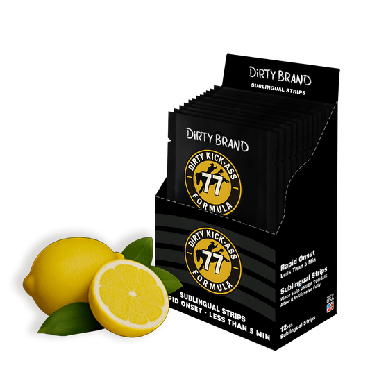 Dirty Brand Kick-Ass 77™ Sublingual Strips