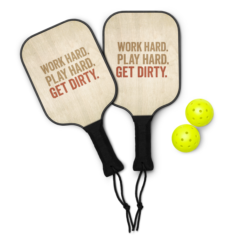Dirty Brand Pickleball paddle set